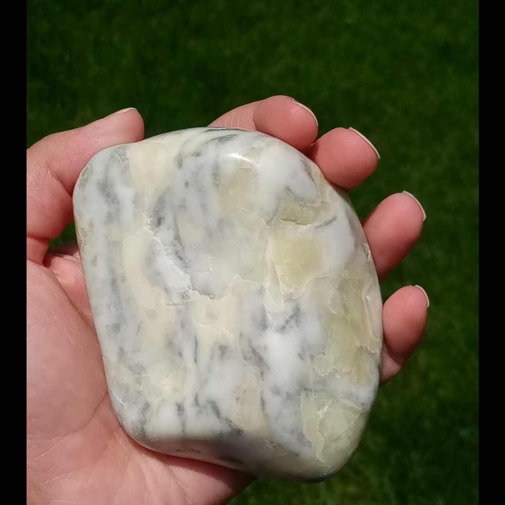 🍋 Swirl Serpentine Hand-sized Freeform (Read Description) - Picture 5 of 6